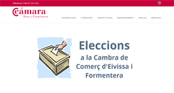 Desktop Screenshot of camaraibizayformentera.com